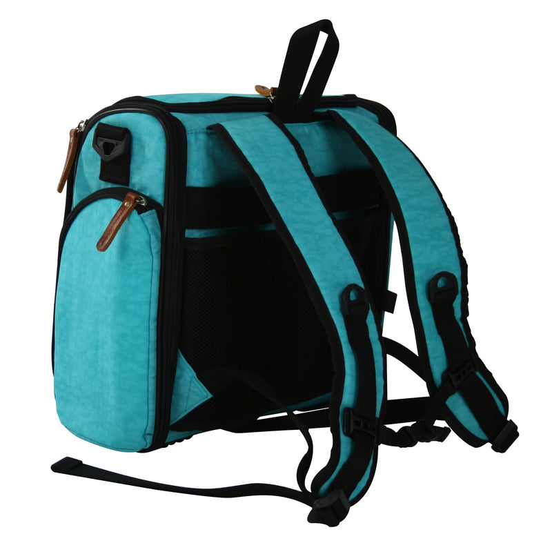 Tyke Traveler Smart Diaper Bag Set: Ocean Turquoise