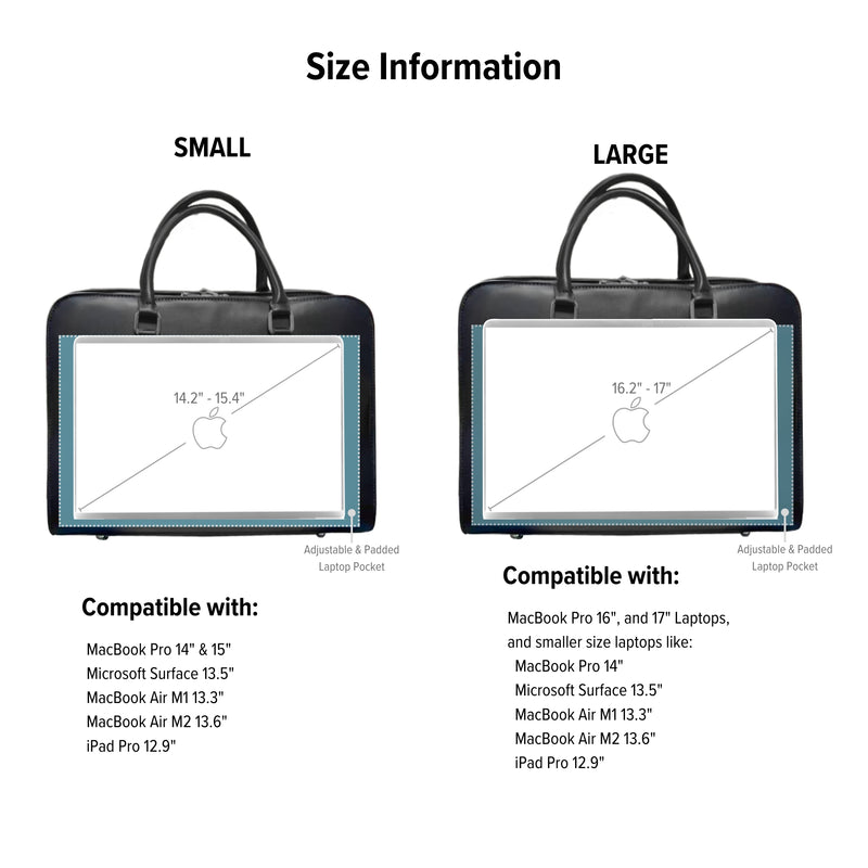 The adjustable and padded laptop pocket ensures the perfect fit for your device with the Motion Laptop Bag, available in both Small and Large sizes to accommodate a range of laptops and tablets.